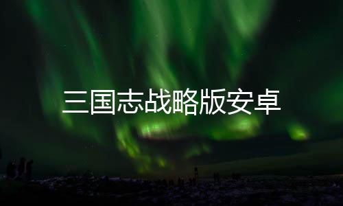 三国志战略版安卓