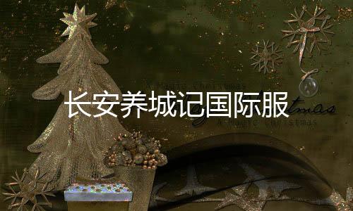 长安养城记国际服