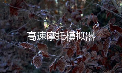 高速摩托模拟器